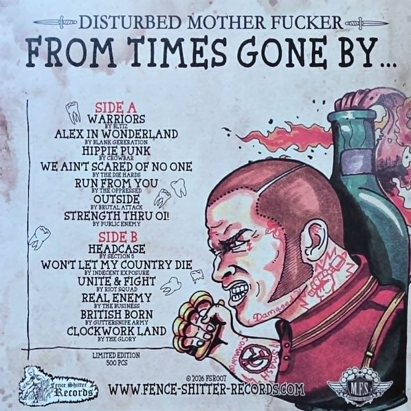 Disturbed Mother Fucker "From Times Gone By" LP